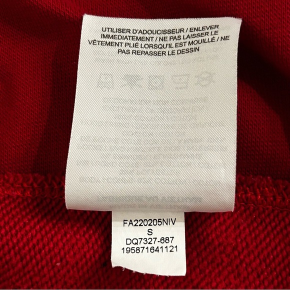 Jordan Sport Crossover Men's Dri-FIT Fleece Pullover Hoodie Gym Red Size Small - Picture 11 of 11